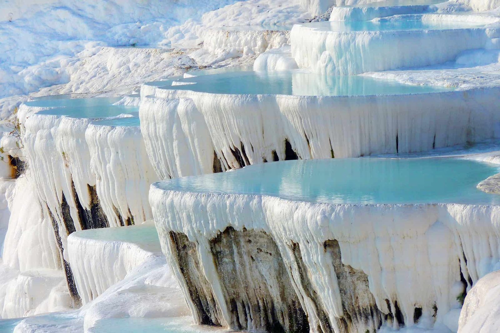 piscinas de Pamukkale, Turquía