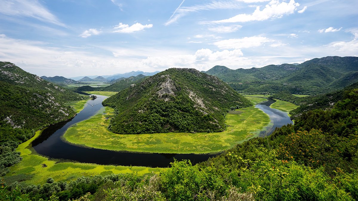 lago Skadar, Montenegro y Albania