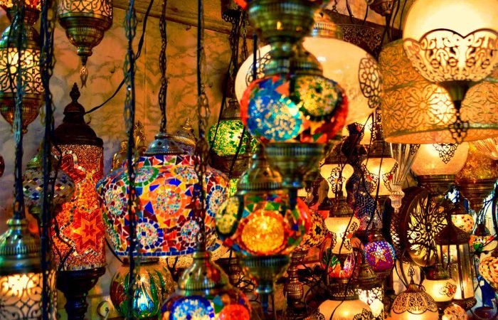lámparas turcas. Viaje a Turquía