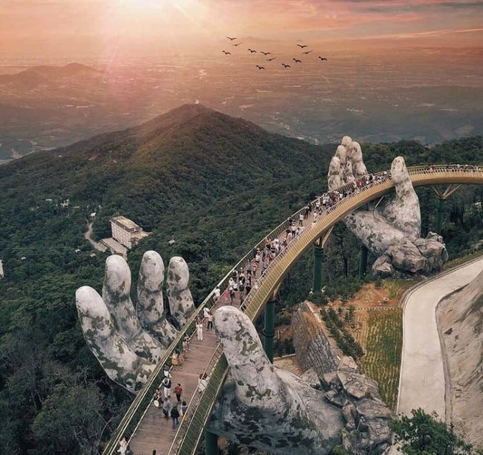 Golden Bridge, Da Nang, viaje a Vietnam